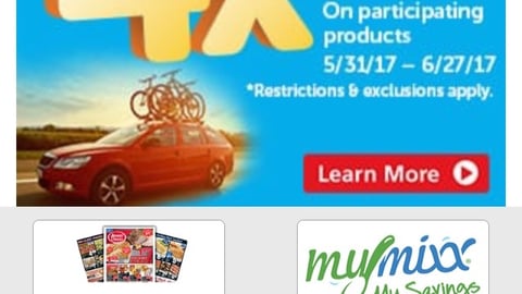 Jewel-Osco '4X Gas Rewards Points' Mobile Ad