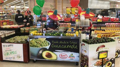 Jewel-Osco AFM Refrigerated Guacamole Station
