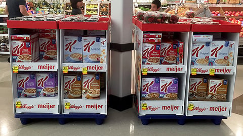 Kellogg Meijer Berries Pallet Displays