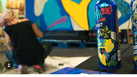 Zuzubee 'Live Paint' Instagram Update