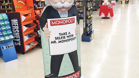 Jewel-Osco 'Monopoly Selfie' Standee