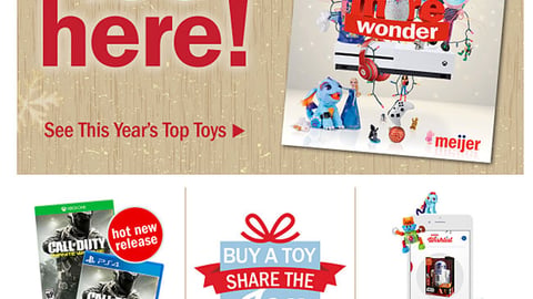 Meijer 'It's Here' Email Ad