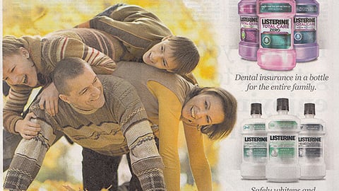 Listerine 'Shine Brightly' FSI
