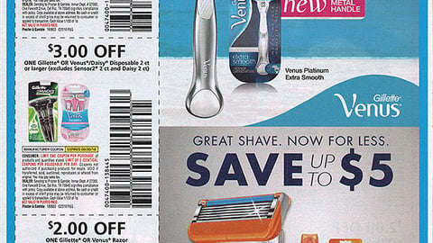 Gillette Venus 'New Metal Handle' FSI