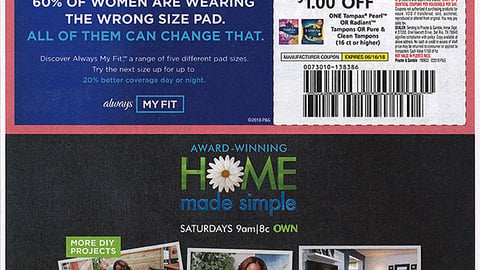 P&G "Home Made Simple" FSI