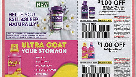 P&G Align & ZzzQuil FSIs