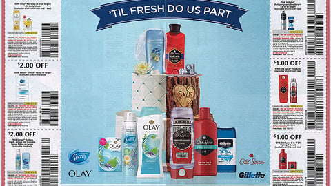 P&G 'Til Fresh Do Us Part' FSI