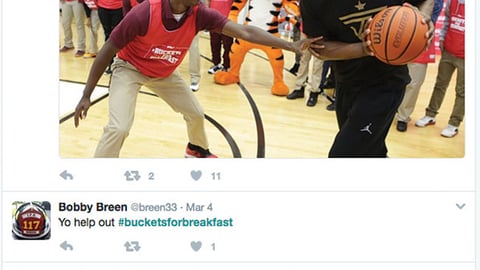 Kellogg 'Buckets for Breakfast' Program