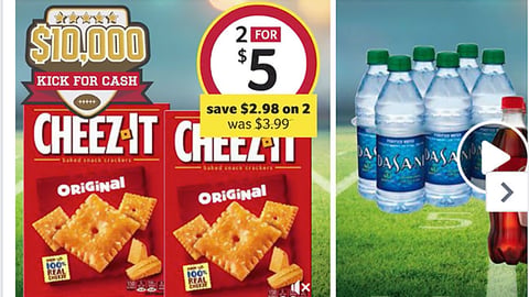 Bi-Lo 'Kick for Cash' Facebook Update