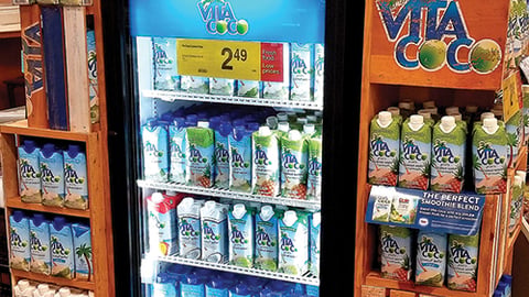 Vita Coco Refrigerated Display