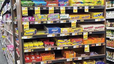 King Soopers Candy Endcap