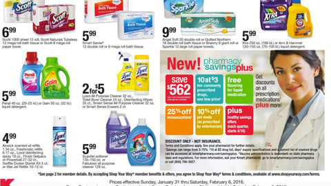 Kmart ‘Pharmacy Savings Plus’ Feature 