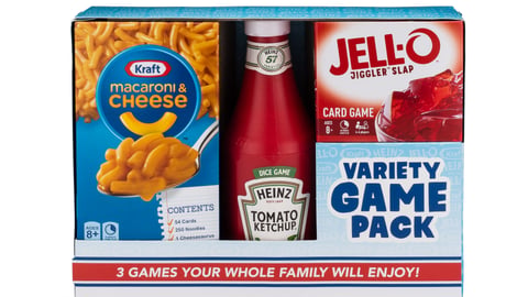 Kraft Heinz 'Variety Game Pack' Packaging