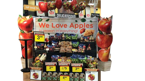 Kroger Apple Stack Wow Display