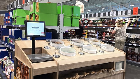 Lidl 'Bulk Nuts' Kiosk