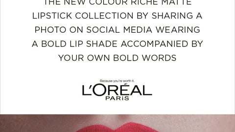 L'Oreal USA #ReadMyLips Social Campaign
