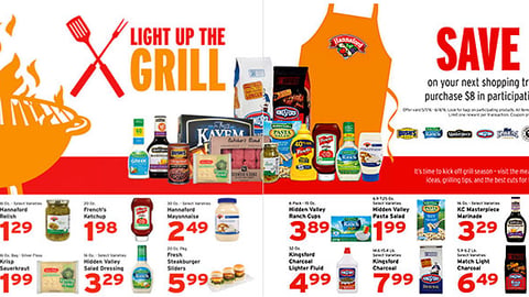 Hannaford 'Light Up the Grill' Feature