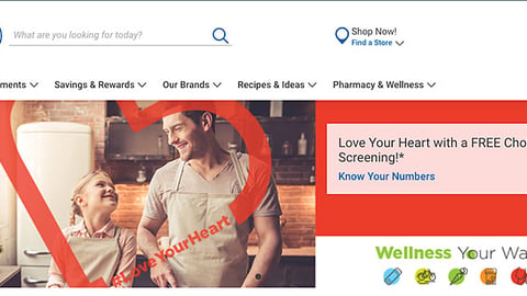 Kroger 'Free Cholesterol Screening' Carousel Ad