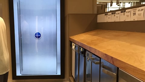 Lowe's Touchscreen Appliance Display
