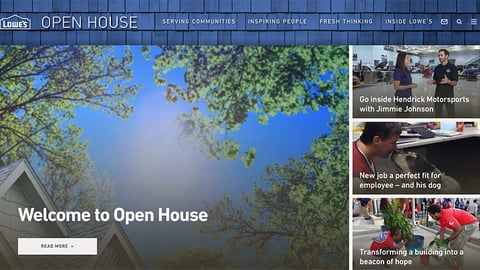 Lowe's Hosts an 'Open House'