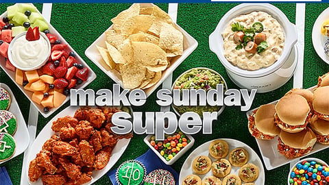 Meijer 'Make Sunday Super' Web Page