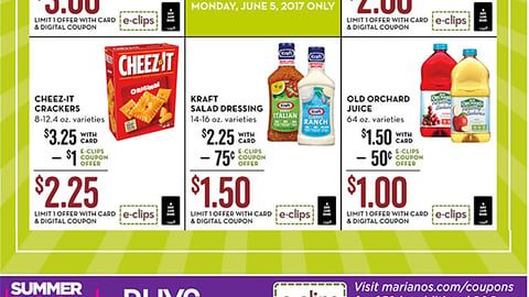 Mariano's P&G 'Summer Beauty Buys' Email Ad