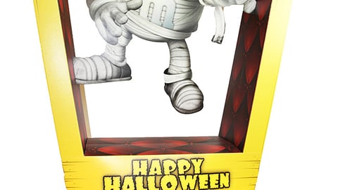 Mars Halloween Coffin