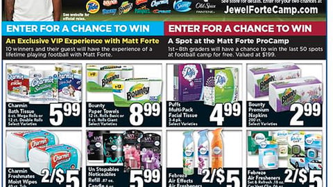 Jewel-Osco 'Matt Forte' Feature