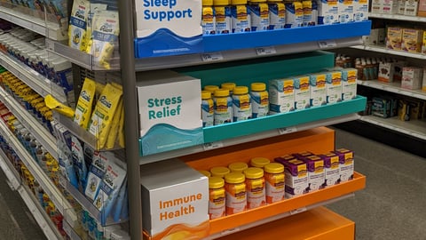 Target Nature Made Endcap