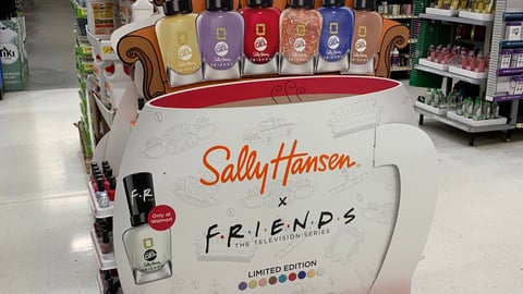 Sally Hansen x Friends Pallet Display