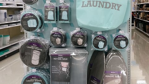 Meijer 'Laundry Hampers' Endcap