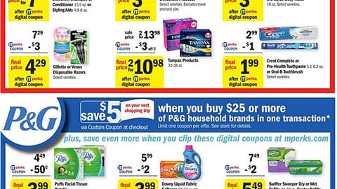 Meijer P&G 'Save $5' Features