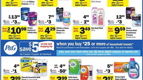 Meijer P&G 'Save $5' Feature