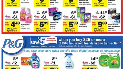 Meijer P&G 'Save $5' Feature