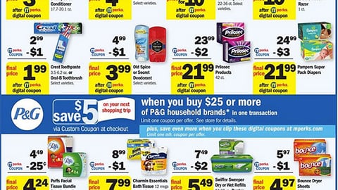 Meijer P&G 'Save $5' Feature
