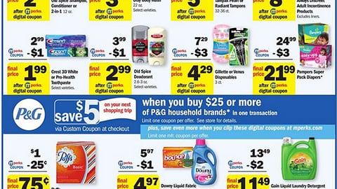 Meijer P&G 'Save $5' Feature