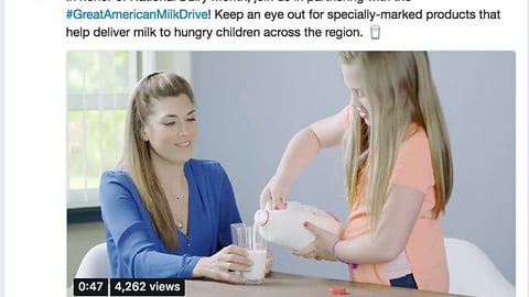 Martin's 'National Dairy Month' Twitter Update
