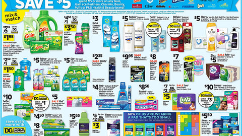 Dollar General P&G 'Mix & Match' Incentive