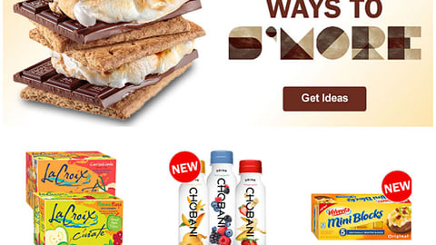 Meijer 'More Ways to S'More' Email Ad