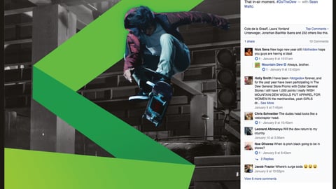 PepsiCo 'Do the Dew' Campaign