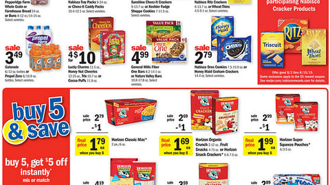 Meijer Nabisco 'Earn $5' Feature