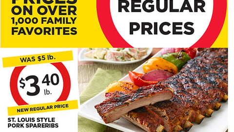 Bi-Lo 'New Regular Prices' Email Ad