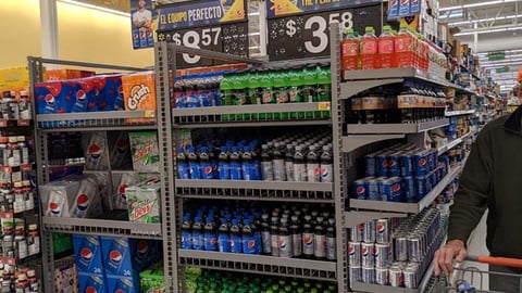 Walmart PepsiCo 'The Perfect Match' Endcap Headers