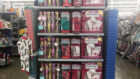 Walmart Bodycology 'Black Friday' Endcap