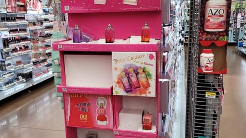 Walmart Juicy Couture Endcap Display