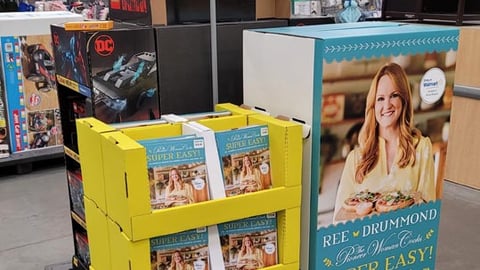 Walmart Renee Drummond 'Super Easy' Pallet Display