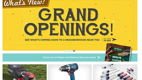 Orchard Supply Hardware '3D Printing' Display Ad