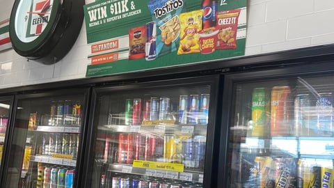 7-Eleven Frito-Lay 'Win $11K' Wall Sign