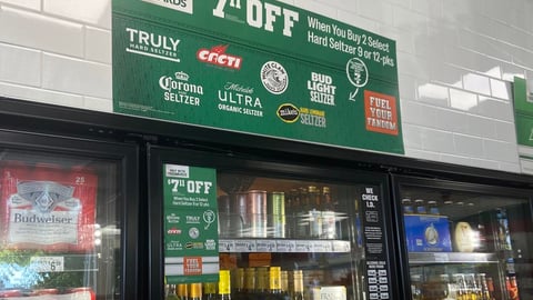 7-Eleven Anheuser-Busch 'Fuel Your Fandom' Wall Sign
