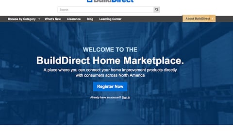 BuildDirect Website